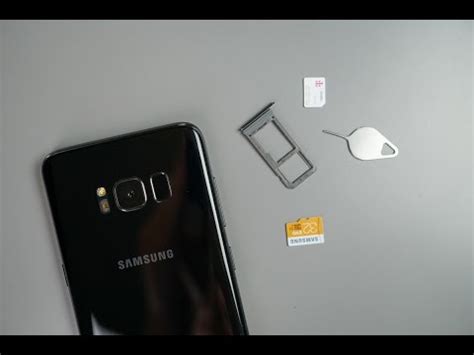 does galaxy s8 have sd card|Inserting SIM and SD Card in Galaxy S8 / S8+ .